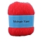 Knitting Yarn, Mohair Yarn, for Blanket Pillows Craft Crochet Yarns, Red, 1mm, about 50g/skein
