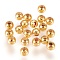 Brass Beads, Long-Lasting Plated, Round, Golden, 8x7.5mm, Hole: 1.6mm, 200pcs/set