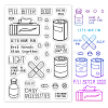 PVC Plastic Stamps DIY-WH0167-56-253-1