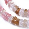 Tigerskin Glass Beads Strands G-I265-06-3