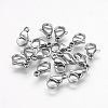304 Stainless Steel Lobster Claw Clasps STAS-F125-11x7mm-P-1