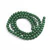 Natural Mashan Jade Round Beads Strands G-D263-4mm-XS26-2