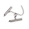 304 Stainless Steel Slide On End Clasp Tubes & Open Jump Rings & Lobster Claw Clasps & Chain Extender STAS-TA0004-65P-16
