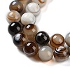 Natural Eye Agate Beads Strands G-NH0019-F02-01-4