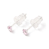 Cubic Zirconia Diamond Stud Earrings STER-M105-01A-S-3