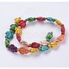 1 Strand Synthetic Turquoise Beads Strands G-FS0005-65-2
