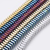 Electroplated Non-magnetic Synthetic Hematite Bead Strand G-E495-08-1