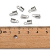 304 Stainless Steel Folding Crimp Ends STAS-R063-29-3