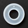 Imitation Embedded Rhinestone Donut Pendant Silicone Molds DIY-I090-03-2