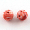 Opaque Acrylic Beads SACR-R853-10mm-201-2