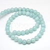 Natural Yellow Jade Beads Strands X-G-G598-4mm-YXS-20-4