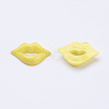 Acrylic Lip Shaped Cabochons X-BUTT-E024-B-09-2