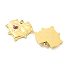 Real 18K Gold Plated PVD Vacuum Plating 304 Stainless Steel Pendants STAS-L278-028G-01-2