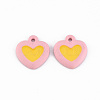 Spray Painted Alloy Enamel Charms PALLOY-T075-129A-RS-2