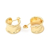 Rack Plating Brass Thick Round Stud Earrings EJEW-R150-07G-2