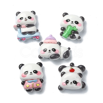 Opaque Resin Animal Cabochons CRES-M028-01-1