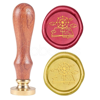 Wax Seal Stamp Set AJEW-WH0131-433-1