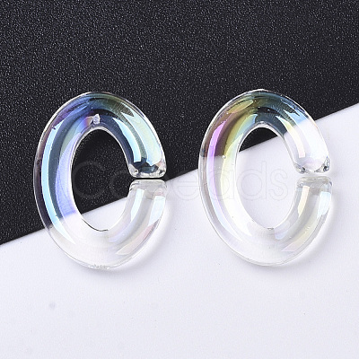 Transparent Acrylic Linking Rings PACR-R246-049-1