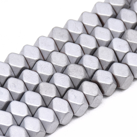 Electroplate Non-magnetic Synthetic Hematite Beads Strands G-T061-05C-1