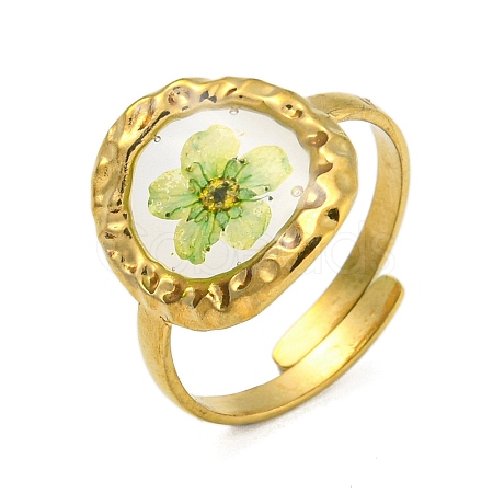 Brass Adjustable Rings for Women RJEW-G265-10G-A01-1