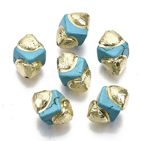 Synthetic Turquoise Beads G-S260-14C-01-1