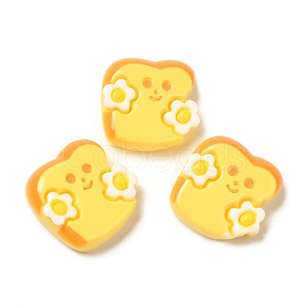 Opaque Resin Imitation Food Decoden Cabochons RESI-Z007-01E-1