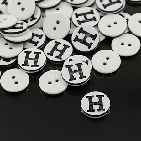 Plastic Buttons BUTT-A010-20L-H-1