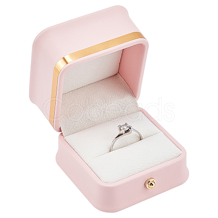 Gorgecraft Leather Ring Gift Boxes CON-GF0002-10B-1