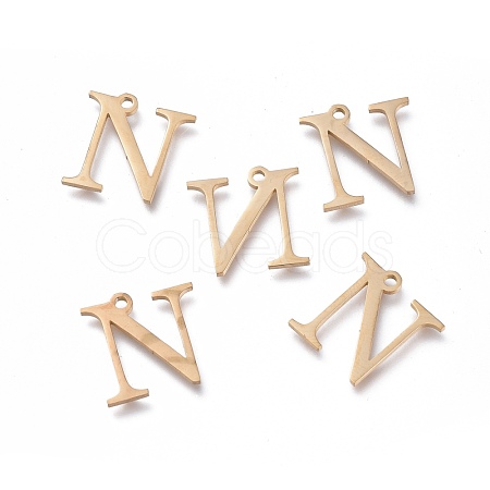 304 Stainless Steel Charms STAS-L263-12G-1