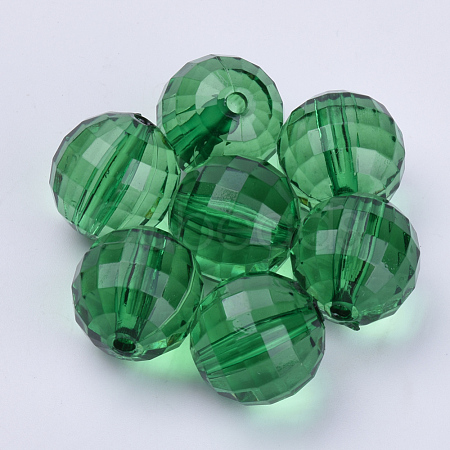 Transparent Acrylic Beads TACR-Q254-12mm-V17-1