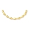 Rack Plating Alloy Pendant, Matte Gold Color, 31.5x62x5mm, Hole: 2mm