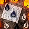 Halloween Theme Silicone Pendant Molds DIY-E055-22-1