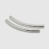 Tube 925 Sterling Silver Beads X-STER-O021-03-20x3mm-1