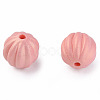 Spray Painted Acrylic Beads MACR-T037-01D-4