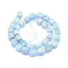 Natural Aquamarine Beads Strands G-L552D-07B-3