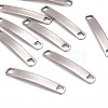 Tarnish Resistant Rectangle 304 Stainless Steel Links connectors X-STAS-I045-38-2