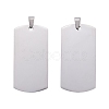 304 Stainless Steel Big Pendants STAS-I140-19A-S-2