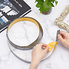 Flexible Self Adhesive 201 Stainless Steel Molding Trim AJEW-WH0329-77B-2
