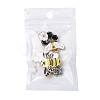 3Pcs 3 Style Bee Kind Enamel Pin JEWB-FS0001-02-5