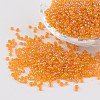 Round Trans. Colors Rainbow Glass Seed Beads X-SEED-A007-2mm-169-1