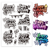 Custom Summer Theme PVC Plastic Clear Stamps DIY-WH0631-0128-1