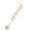 Spiral Alloy Hanging Ornaments HJEW-Q012-01A-3