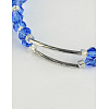Fashion Glass Bracelets BJEW-PJB128-M-4