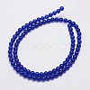 Natural & Dyed Malaysia Jade Bead Strands X-G-A146-4mm-A22-2