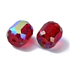AB Color Plated Glass Beads GLAA-F108-12B-10-2