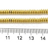 Electroplated Synthetic Non-magnetic Hematite Beads Strands G-I364-F01-G-4