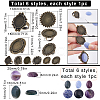 SUNNYCLUE DIY Gemstone Finger Ring Making Kit DIY-SC0022-30-2