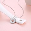 925 Sterling Silver Pendant Necklaces NJEW-BB30066-3