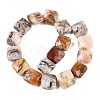 Natural Crazy Agate Beads Strands G-T138-164-2