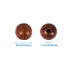 Natural Scentedros Wood Beads WOOD-TA0001-34-9